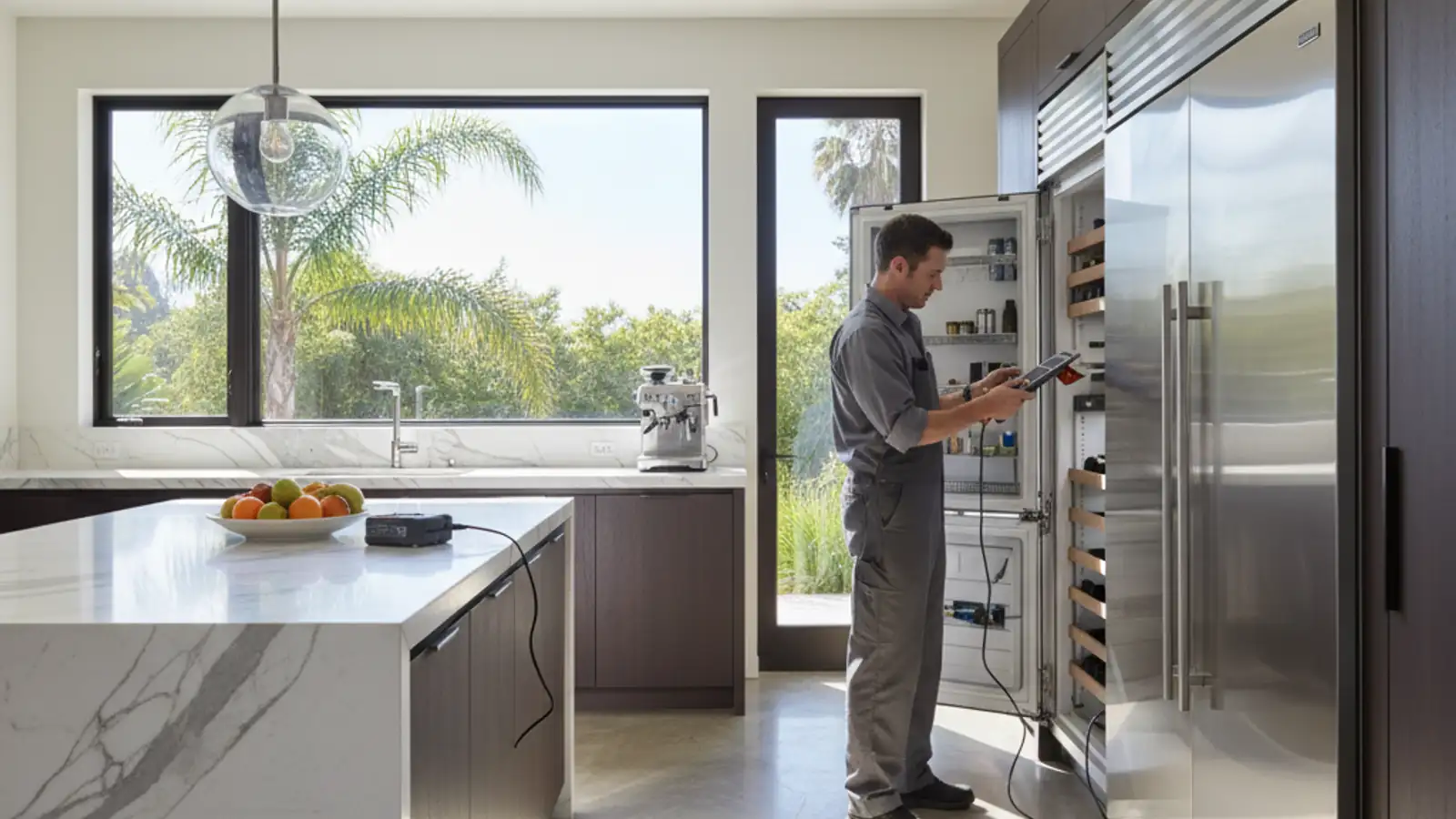 Premium Sub-Zero appliance repair service in Menlo Park